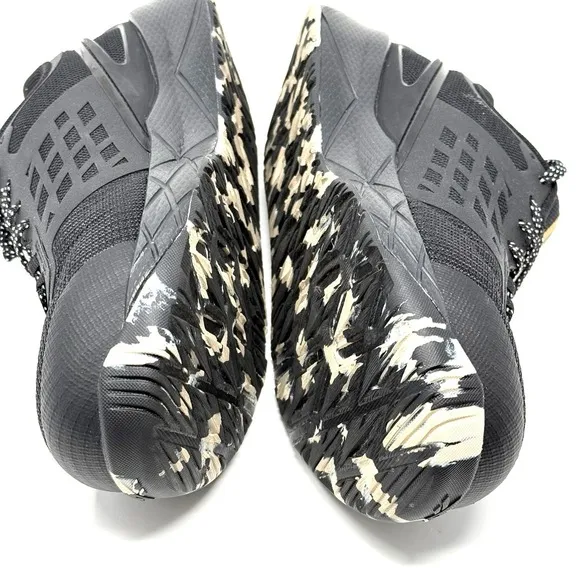 Reebok Nanoflex TR Womens Size 7W Black Composite Toe Work Shoes Sneakers