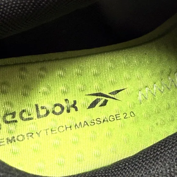 Reebok Nanoflex TR Womens Size 7W Black Composite Toe Work Shoes Sneakers