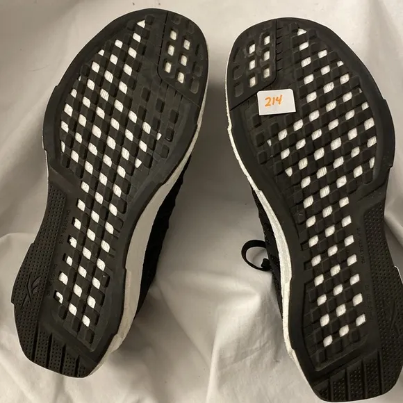 Reebok ~ Women’s 7.5W Fusion Flexweave Work Comp Toe Causal Shoes~Black &amp; White