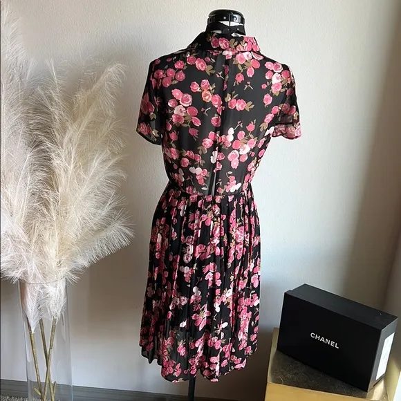 Reformation Charlie Rose Floral Dress