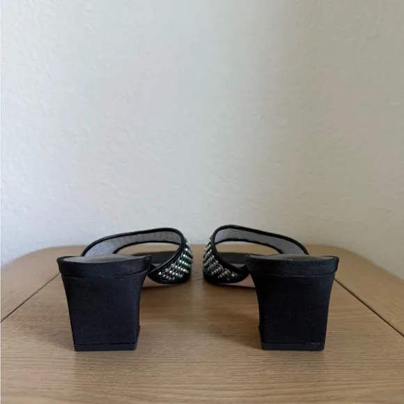 Reformation Scout Rhinestone Heeled Sandals