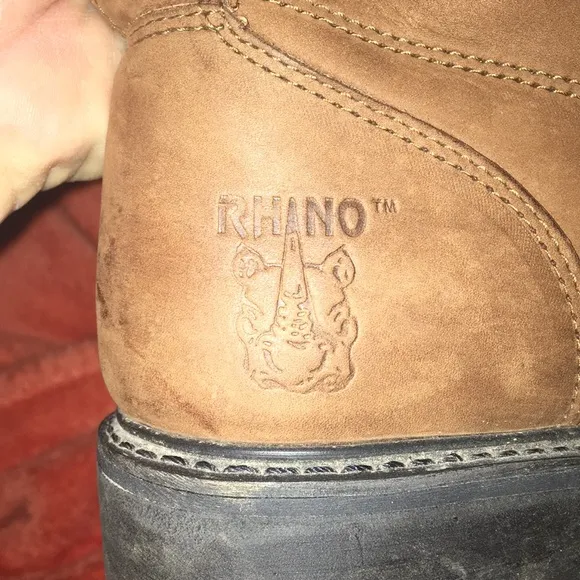 Rhino Leather Work Boots 🥾