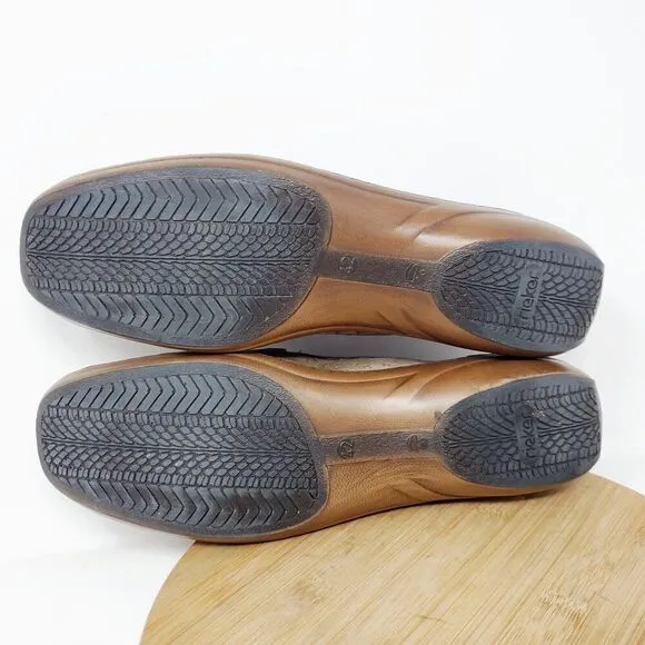 Rieker Shoes Womens 42 Dora Slip On Perforated Comfort Loafer