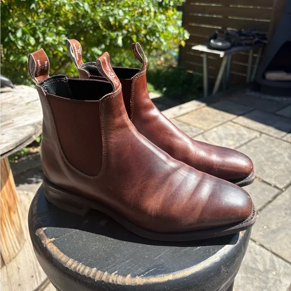 R.M. Williams Classic Brown Chelsea Boots