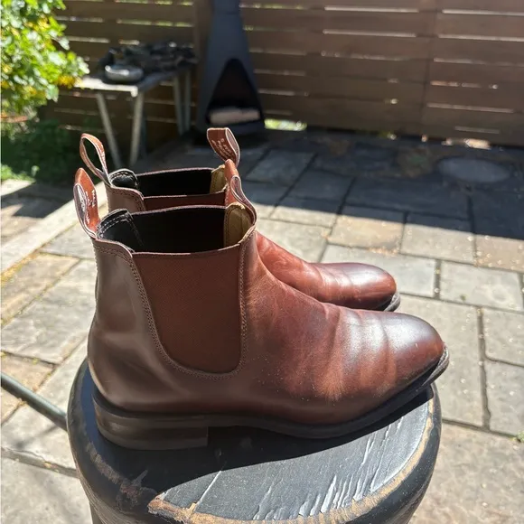 R.M. Williams Classic Brown Chelsea Boots