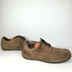 Rockport Men's Shoes Lace Up Loafer Casual Shoe Footwear Leather Brown Size 9.5