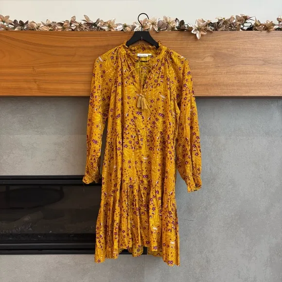Roller Rabbit Rhone Cover-Up Mini Dress, Size L