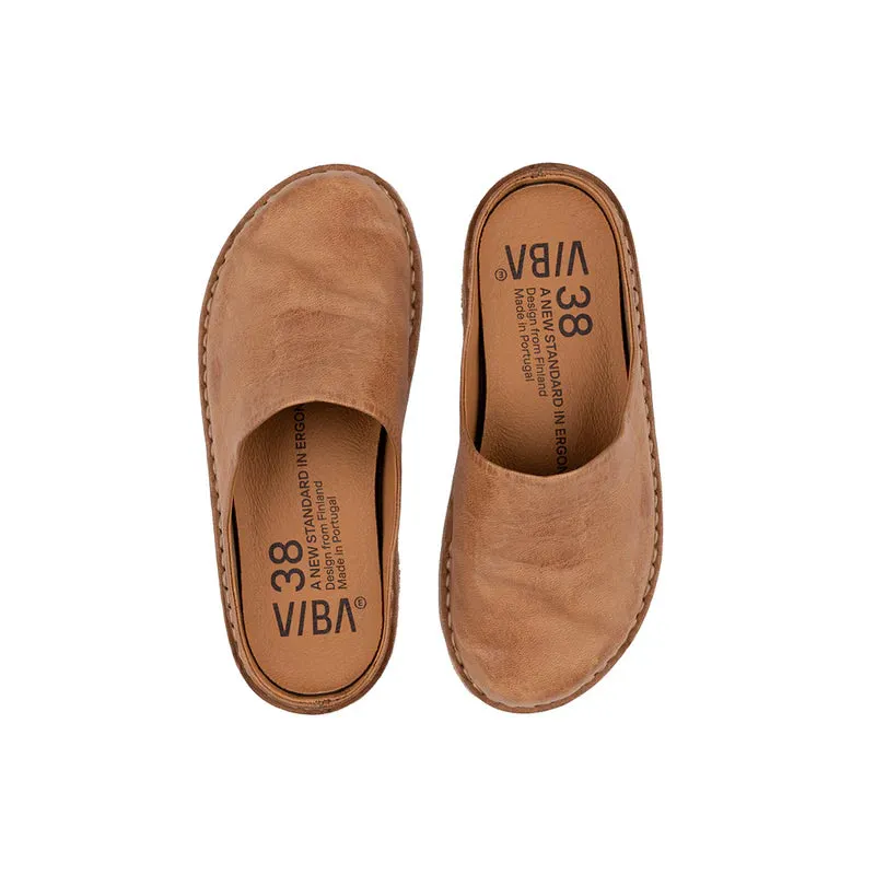 Roma Leather Fawn Tan