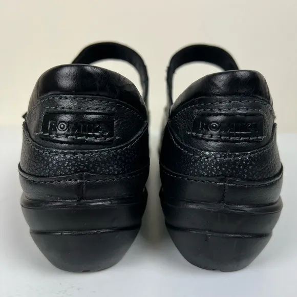 Romika | Academia Comfy Leather Mary Jane Cassie Shoes Black | 38