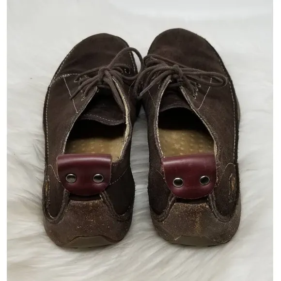 Roots Canadian Hayden Brown Suede Leather Sneakers Men's 9.5M