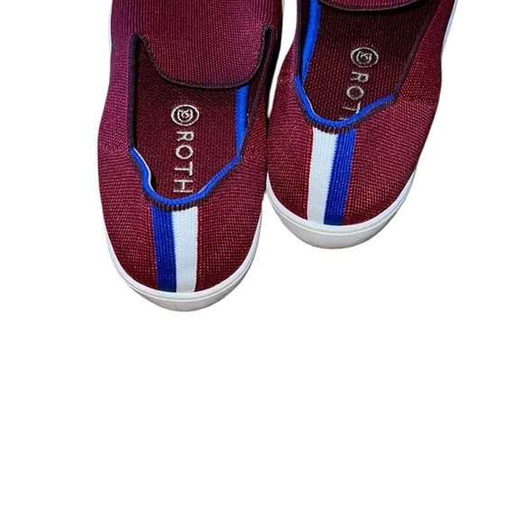 Rothy's Dark Red Slip-On Flats Size 9.5