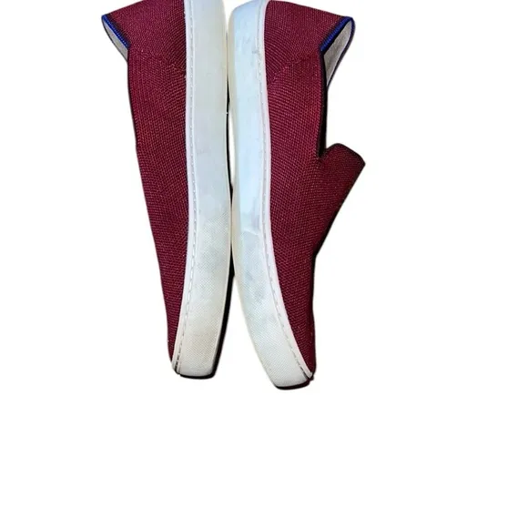 Rothy's Dark Red Slip-On Flats Size 9.5