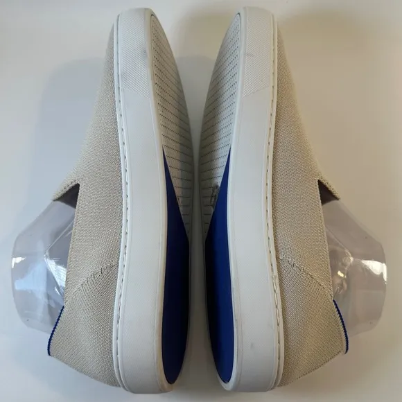 ROTHY’S Women’s 9.5 The Original Slip On Sneaker Sand Textile Beige