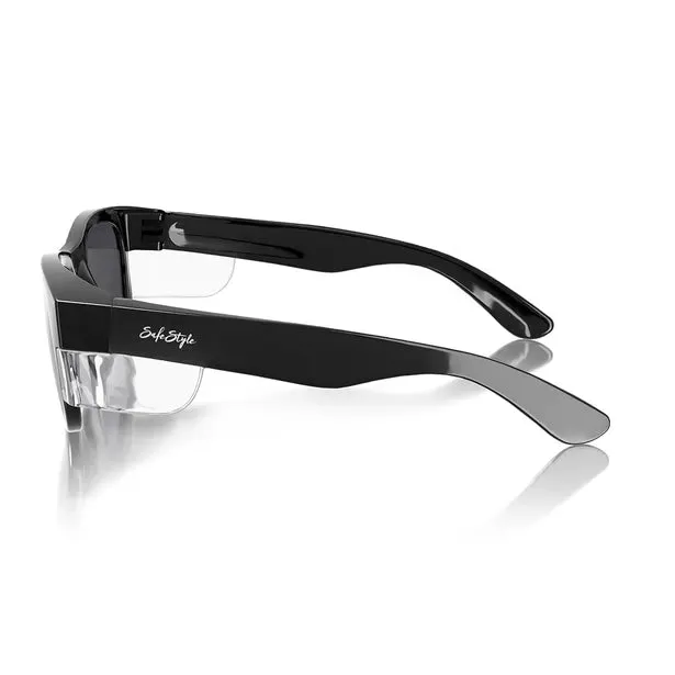 SafeStyle Classics Black Frame Polarised UV400 Lens Safety Glasses