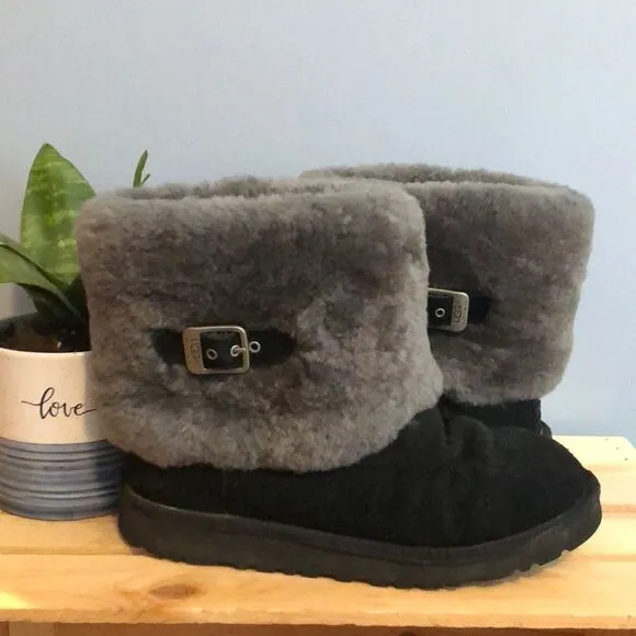 SALE 🏦 EUC UGG 1001672 Black/Grey
