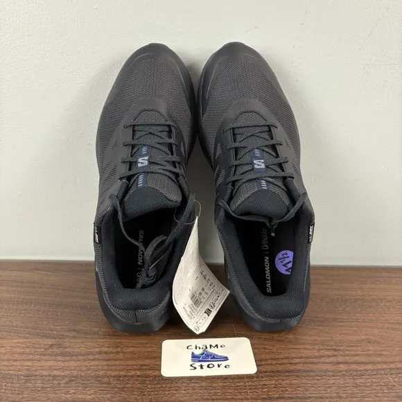 Salomon Elixir Tour Wp Adv.Dry 476919 Shoes Navy Blue Outdoor Men’s Sz 11.5