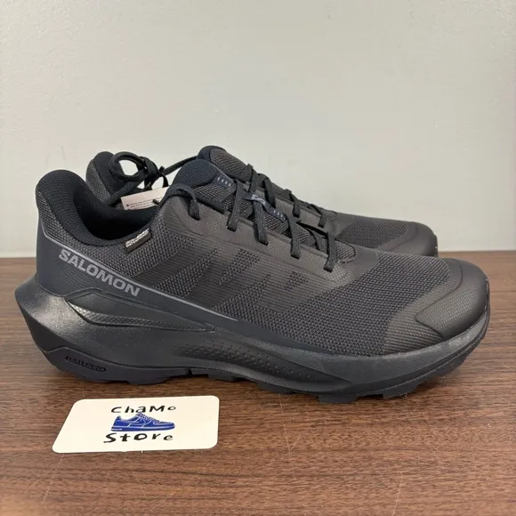 Salomon Elixir Tour Wp Adv.Dry 476919 Shoes Navy Blue Outdoor Men’s Sz 11.5