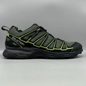 Salomon X Ultra Prime Men's Shoes Size 11.5 Black Green Hiking Trail Outdoor