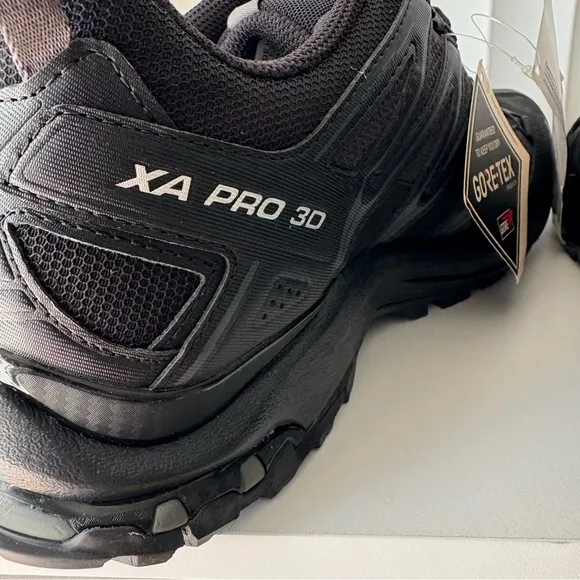 Salomon XA Pro 3D GTX Trail Running Shoes Lead Black Phantom Men's Sz 10.5 NWOB