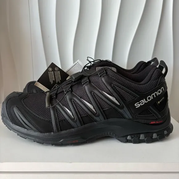 Salomon XA Pro 3D GTX Trail Running Shoes Lead Black Phantom Men's Sz 10.5 NWOB