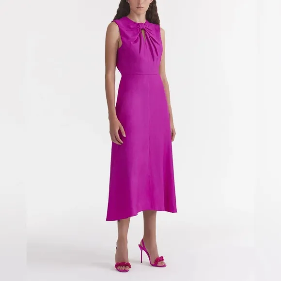 Saloni Marla Dress - Bougainvillea