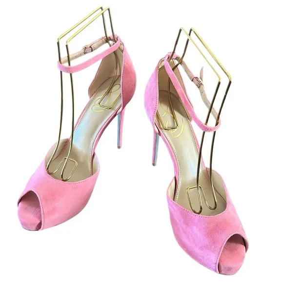 Sam Edelman Florencia Ankle Strap Stiletto Heels Size 9.5