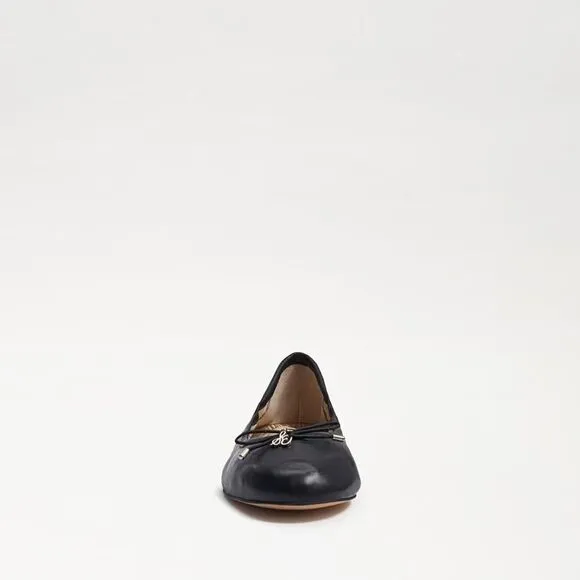 Sam Edelman Felicia Ballet Flat Girls Size 13 Black Leather Slip on Shoes ZPO673