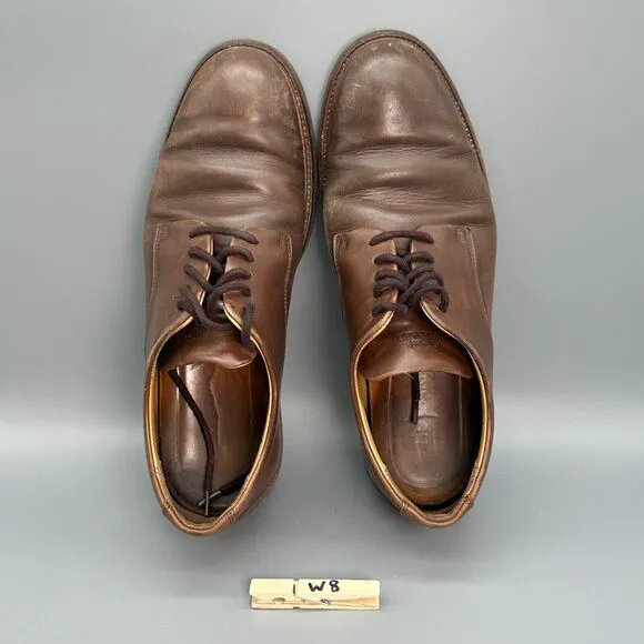 Samuel Hubbard Founders Men's 9 Brown Dress Shoes Lace-Up Low Top Oxford Casual