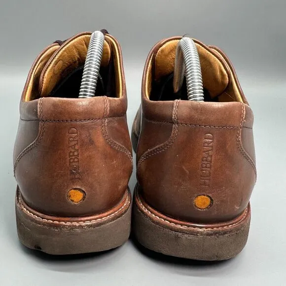 Samuel Hubbard Founders Men's 9 Brown Dress Shoes Lace-Up Low Top Oxford Casual