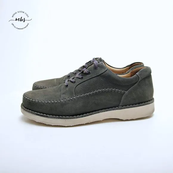 Samuel Hubbard Suede Leather Lace Up Casual Shoes