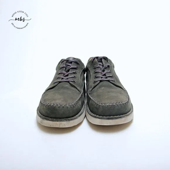 Samuel Hubbard Suede Leather Lace Up Casual Shoes