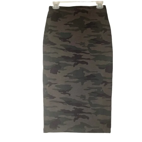Sanctuary NWT XS camo pencil skirt nordstrom