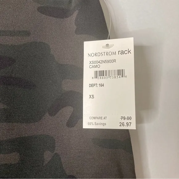 Sanctuary NWT XS camo pencil skirt nordstrom