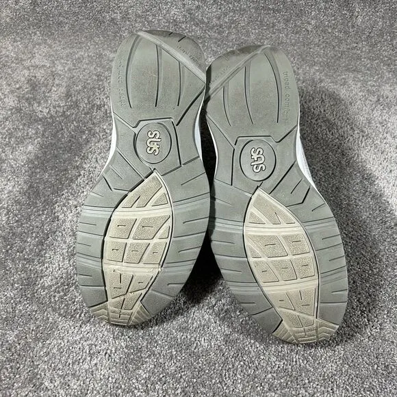 SAS Journey Mesh Gray Tripad Comfort Round Toe Lace Up Walking Shoes Men’s 11 M