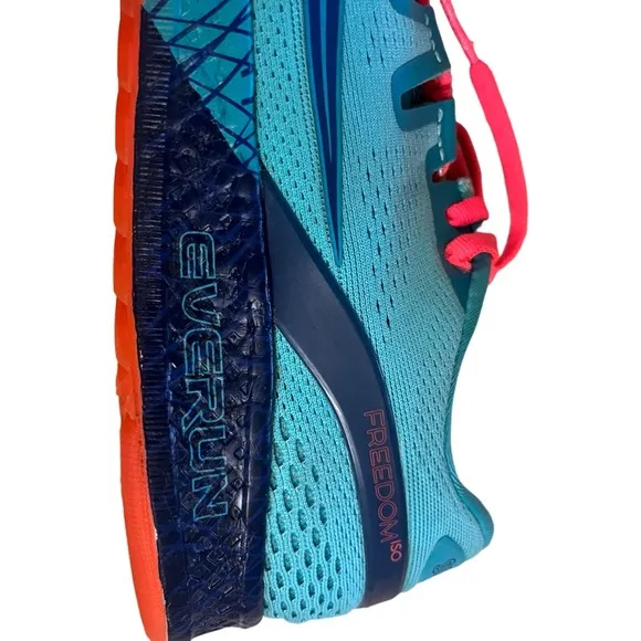 Saucony Ever Run Blue Athletic Running Shoes Women 10.5