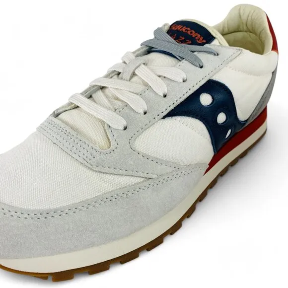 Saucony Jazz Original Stonewash Men's Shoes White Athletic Sneakers S70755-9
