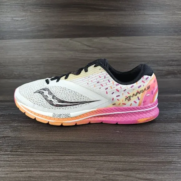 Saucony Kinvara Limited Edition Dunkin Donuts Marathon Sneakers - Men's Sz 11.5