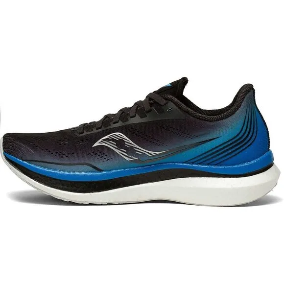 SAUCONY Mens Endorphin Pro Speedroll Technology Black Running Shoes Sz 14