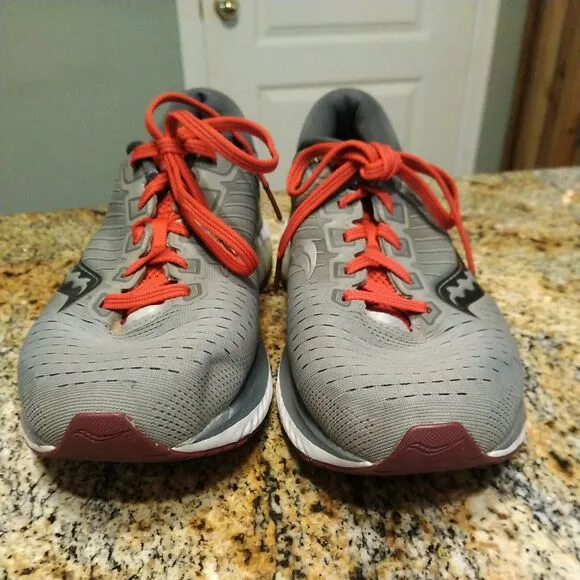 Saucony Mens Guide 13 S20548-30 Gray Running Shoes Sneakers Size 9