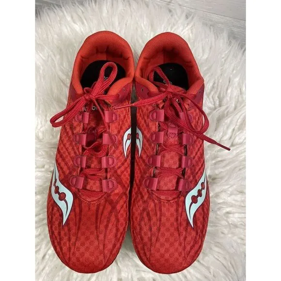 Saucony Racing Track Shoes - Size 10 - Excellent Condition (NO SPIKES)