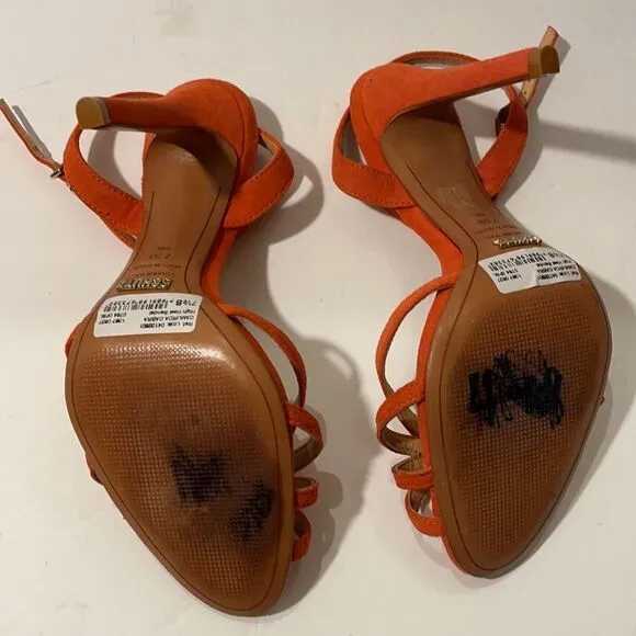 Schutz Camurca Cabra High Heels Sandals