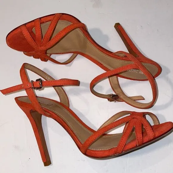 Schutz Camurca Cabra High Heels Sandals