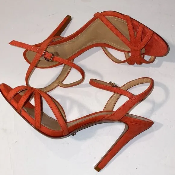 Schutz Camurca Cabra High Heels Sandals