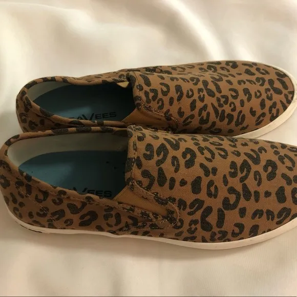 SeaVees Baja Slip On Leopard Men's Size 10