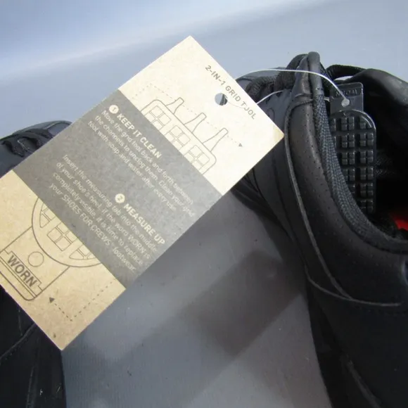 Shoes for Crews Freestyle II Work Shoes Men's Size 10 Slip &amp; Oil Resistant
