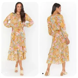 Show Me Your MuMu Cait Midi Dress