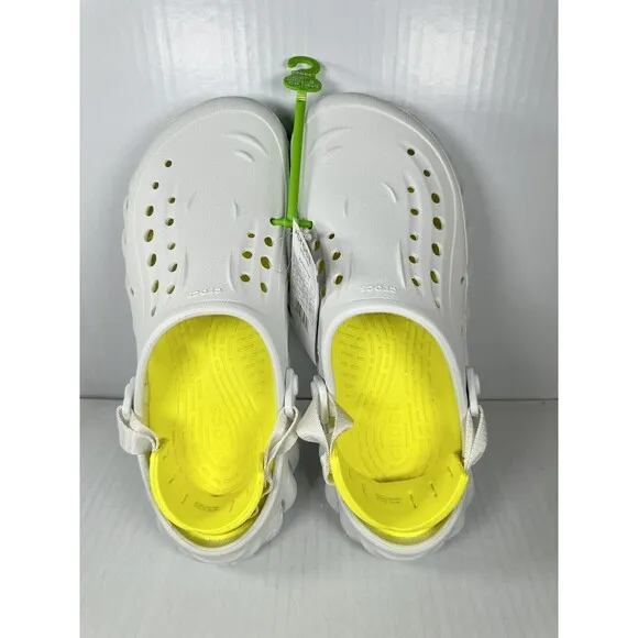 Size 10 Crocs Echo Clog Moonlight Men Slip On Casual LifeStlye Sandal 207937-1NK
