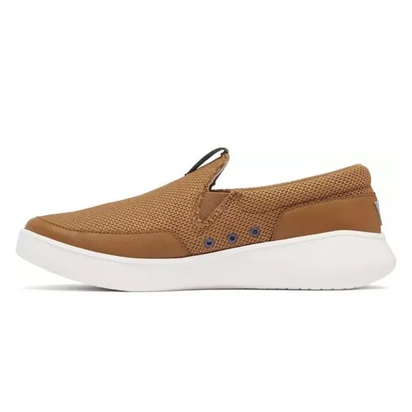 Size 11 Columbia Men Boatside Breathe PFG Boat Shoes Delta Nocturnal Casual NEW