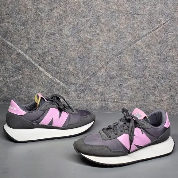 Size 6.5 New‎ Balance 237 Women's Running Shoes Blackto Lilac Cloud WS237YA