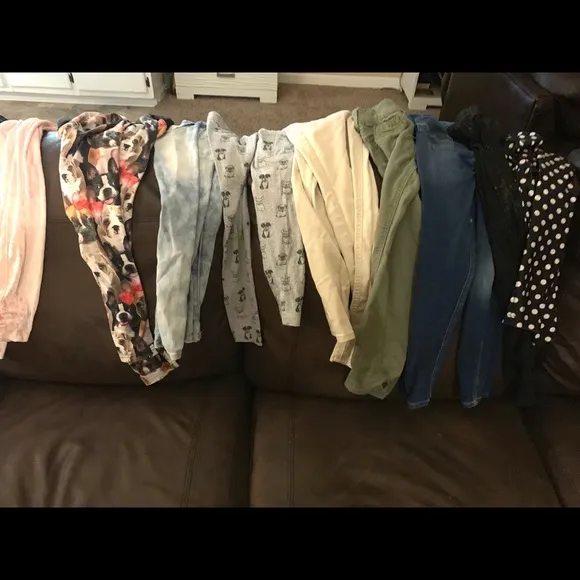 Size 6&amp;7/8 clothes shoes sizes 12-1.5
